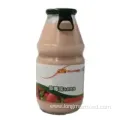 Strawberry Lactobacillus Yogurt Milk Drink in 220g Glass Bottle